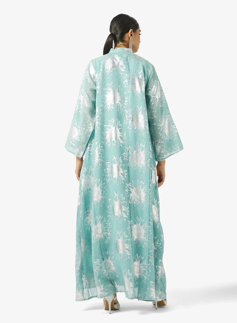 Khizana Embroidered Jalabiya